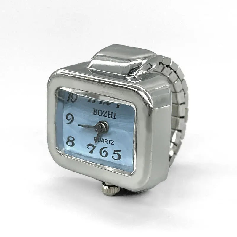 Minimalist Fashion Punk Watch Rings Versatile Small.