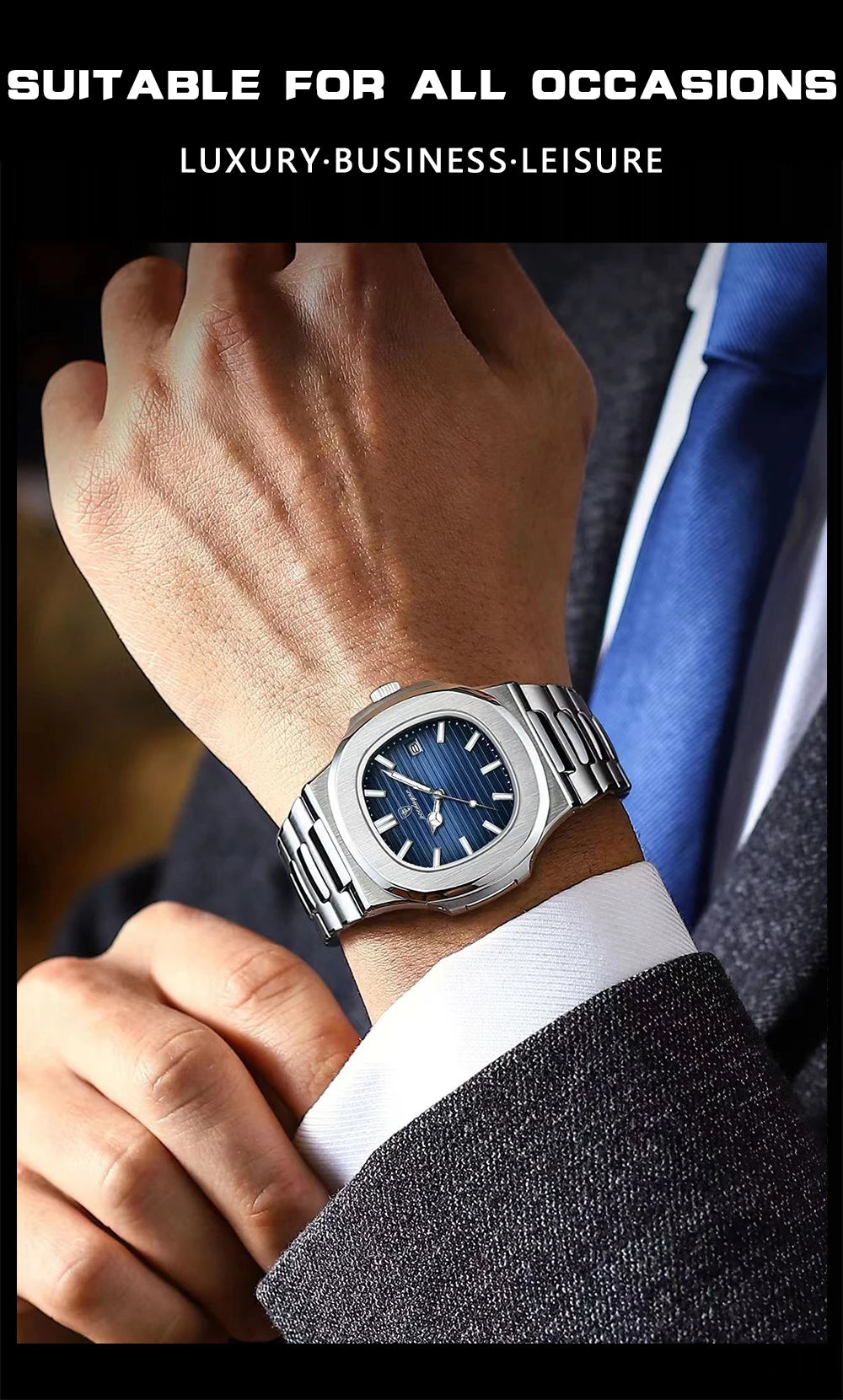 Nautilus by POEDAGAR Luxury Watch For Man.