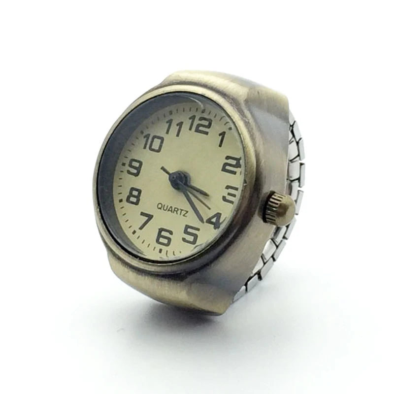 Minimalist Fashion Punk Watch Rings Versatile Small.