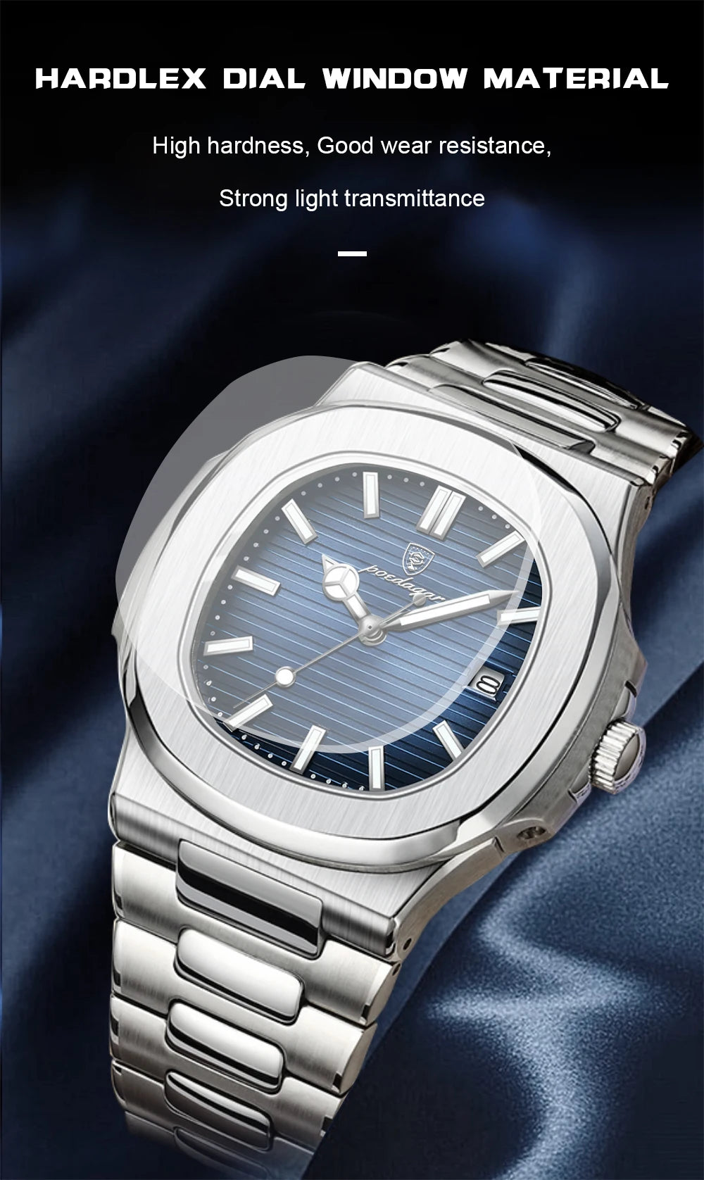 Nautilus by POEDAGAR Luxury Watch For Man.