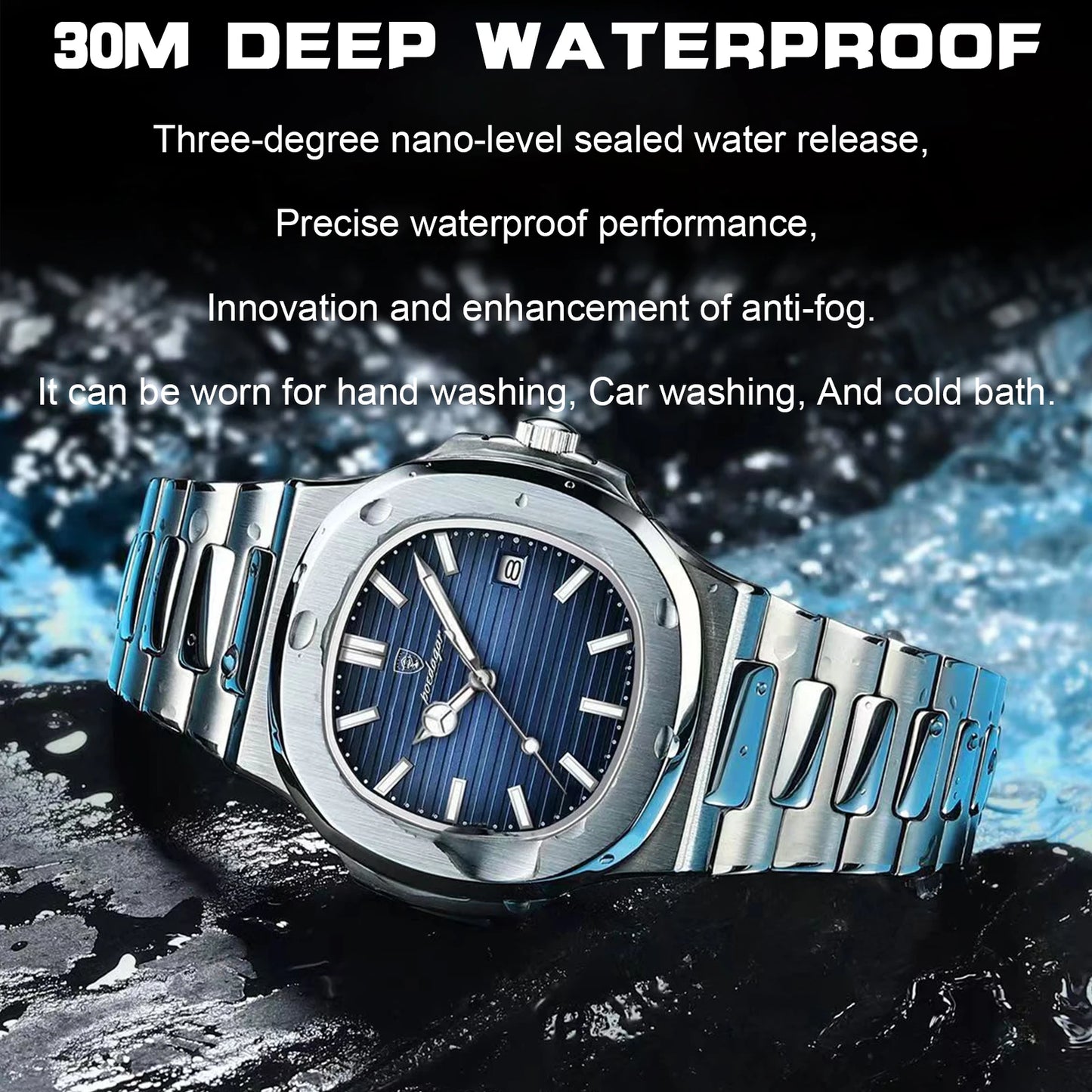 Nautilus by POEDAGAR Luxury Watch For Man.