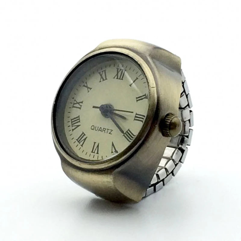Minimalist Fashion Punk Watch Rings Versatile Small.