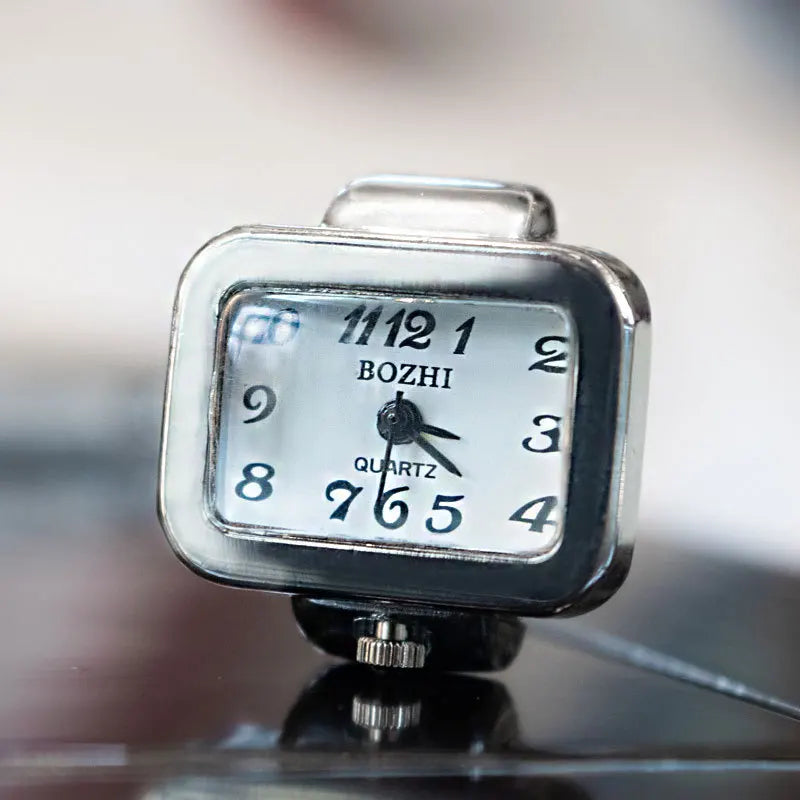Minimalist Fashion Punk Watch Rings Versatile Small.