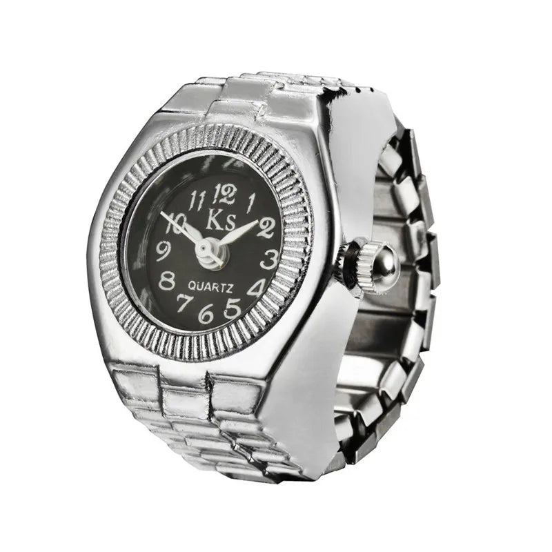 Minimalist Fashion Punk Watch Rings Versatile Small.