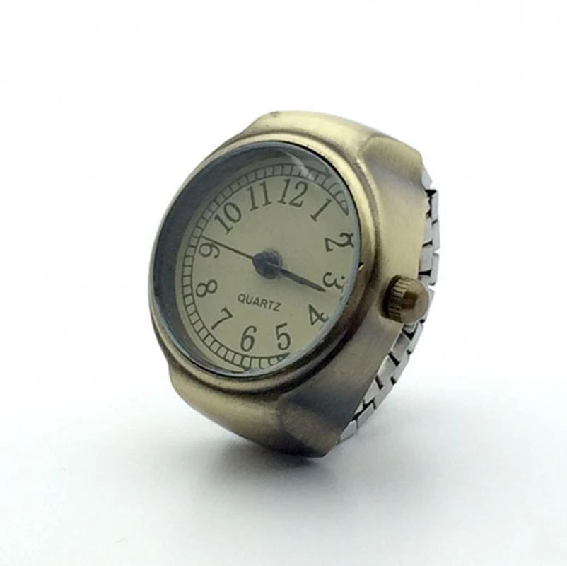 Minimalist Fashion Punk Watch Rings Versatile Small.