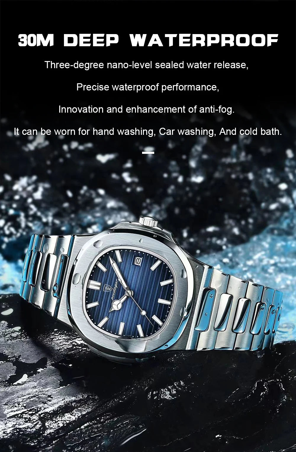 Nautilus by POEDAGAR Luxury Watch For Man.