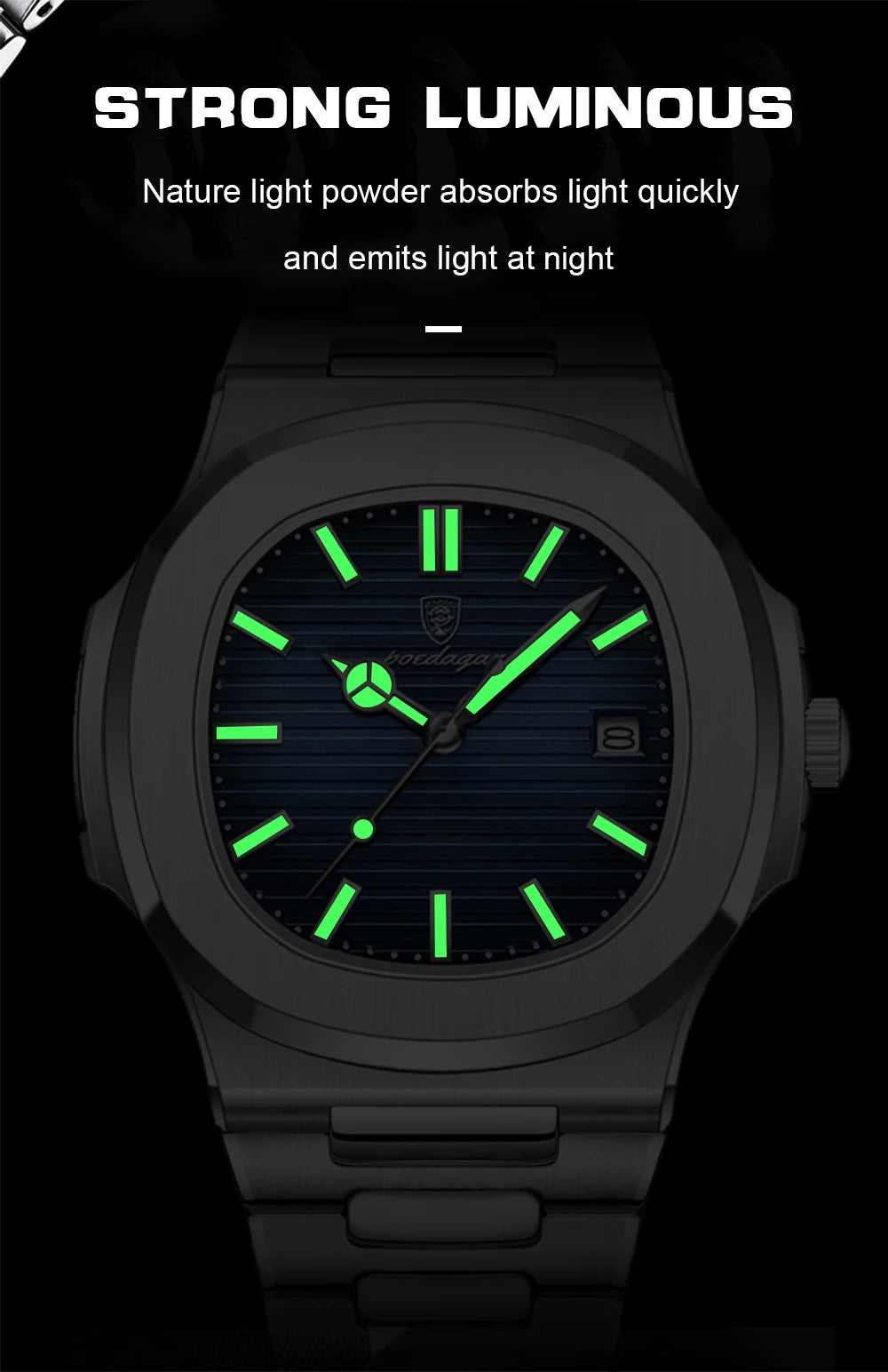 Nautilus by POEDAGAR Luxury Watch For Man.