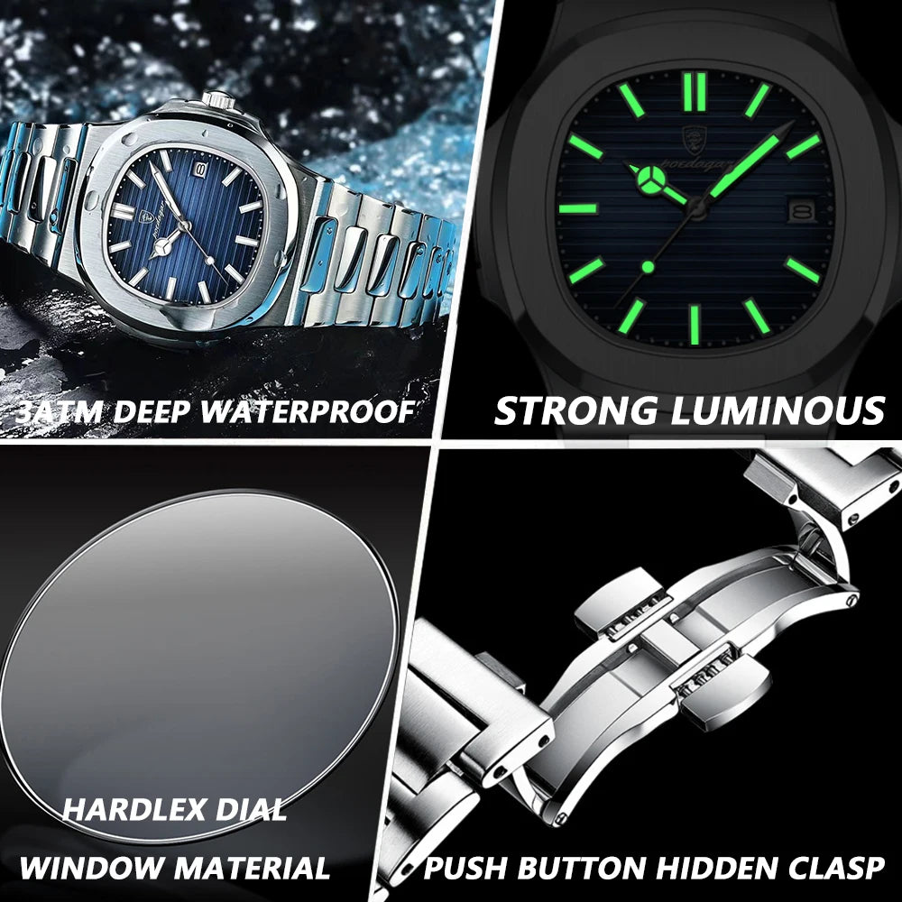 Nautilus by POEDAGAR Luxury Watch For Man.