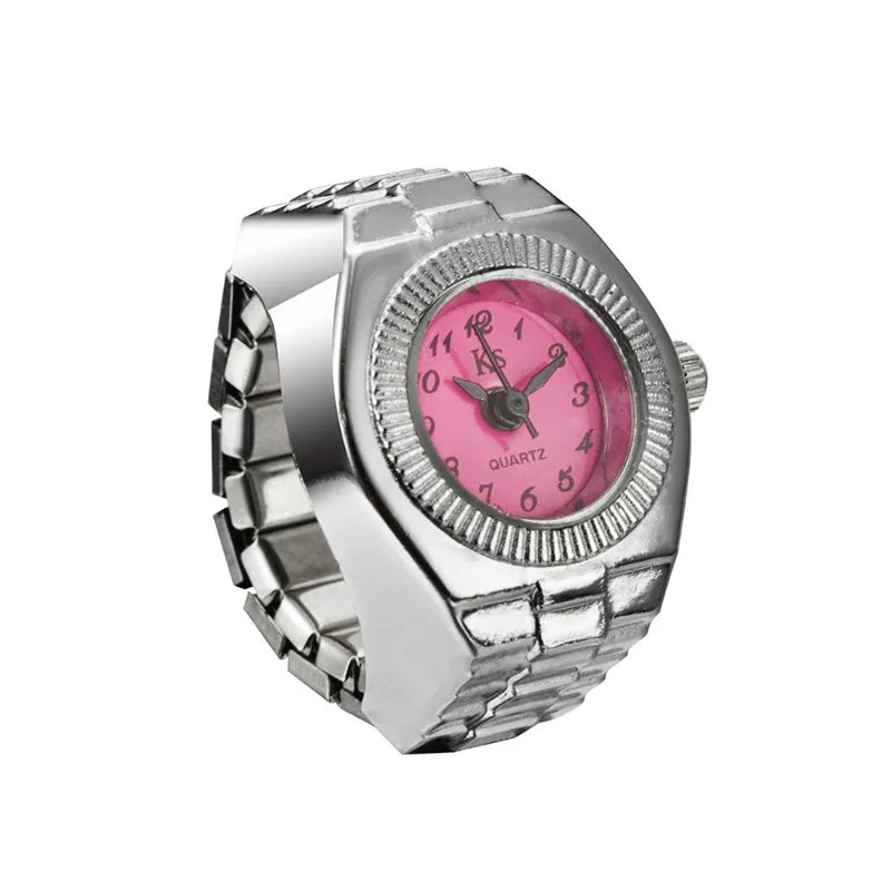Minimalist Fashion Punk Watch Rings Versatile Small.