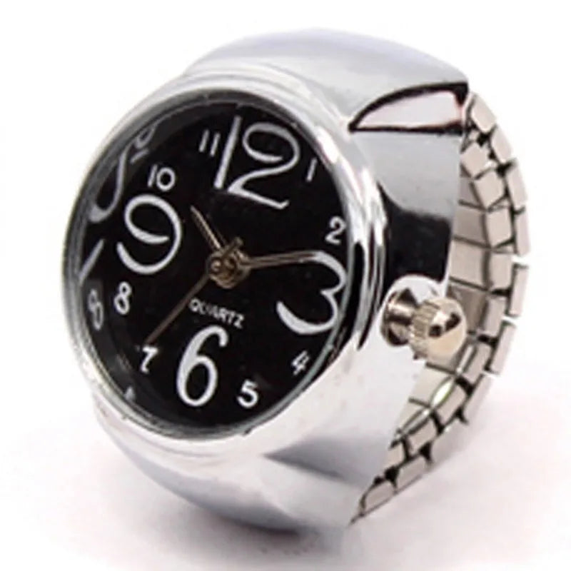 Minimalist Fashion Punk Watch Rings Versatile Small.
