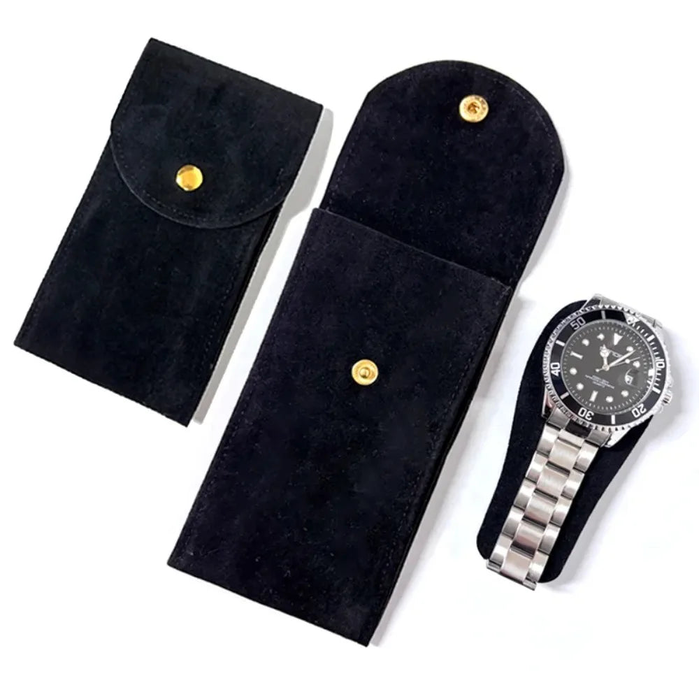 Embers Watch Bag Green Blue Black Flannelette