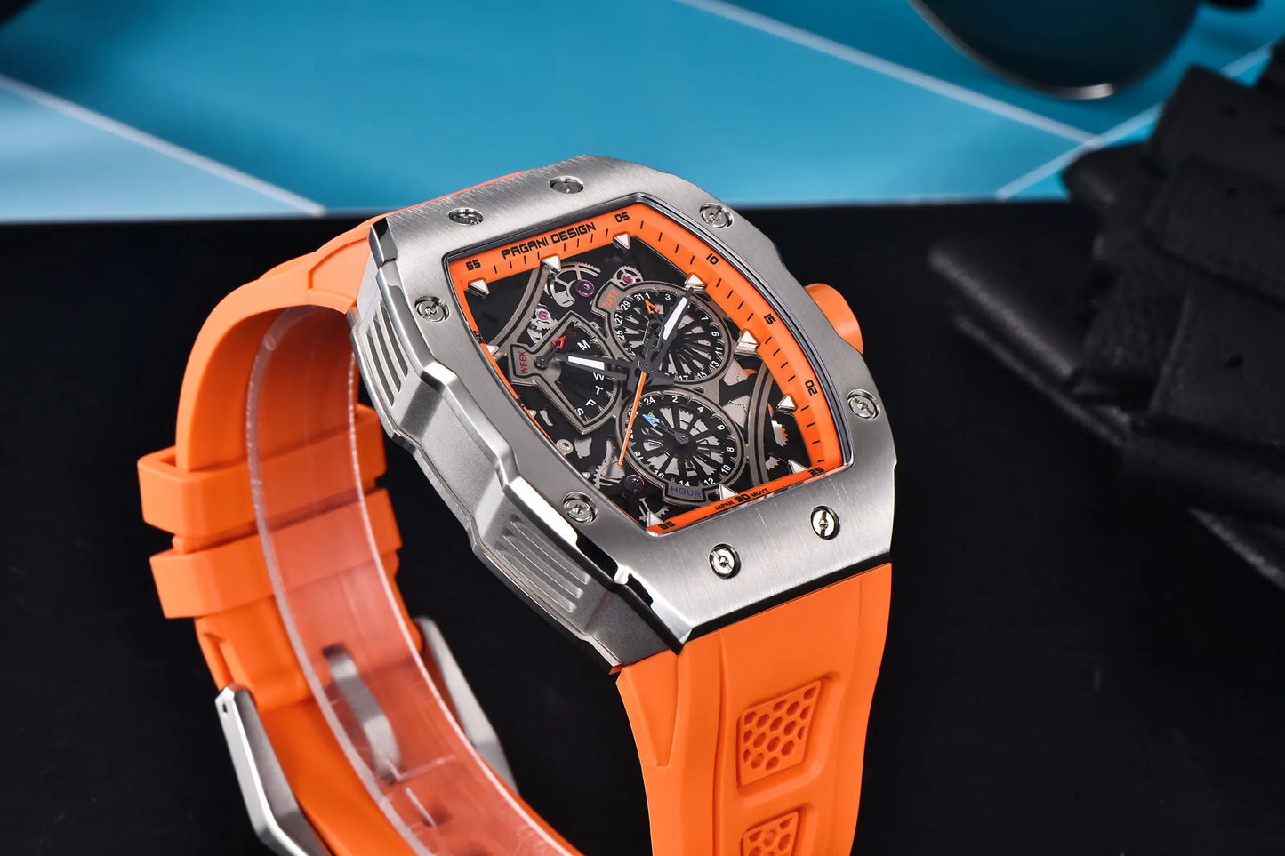 PD-YS012 PAGANI DESIGN Tonneau Skeleton Quartz.