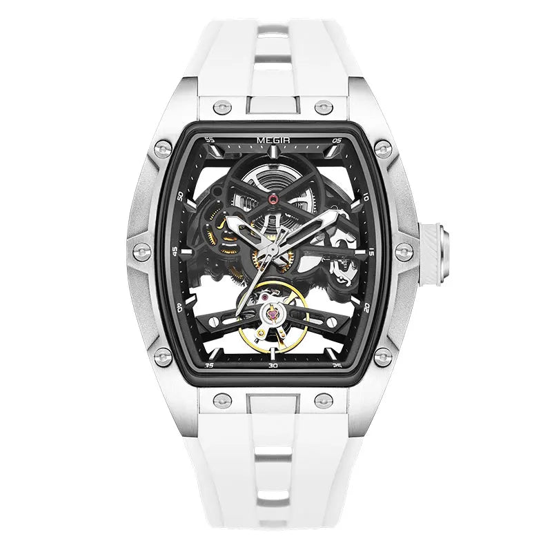 MEGIR MN2242GBK-1 – Skeleton Automatic Mechanical Wristwatch