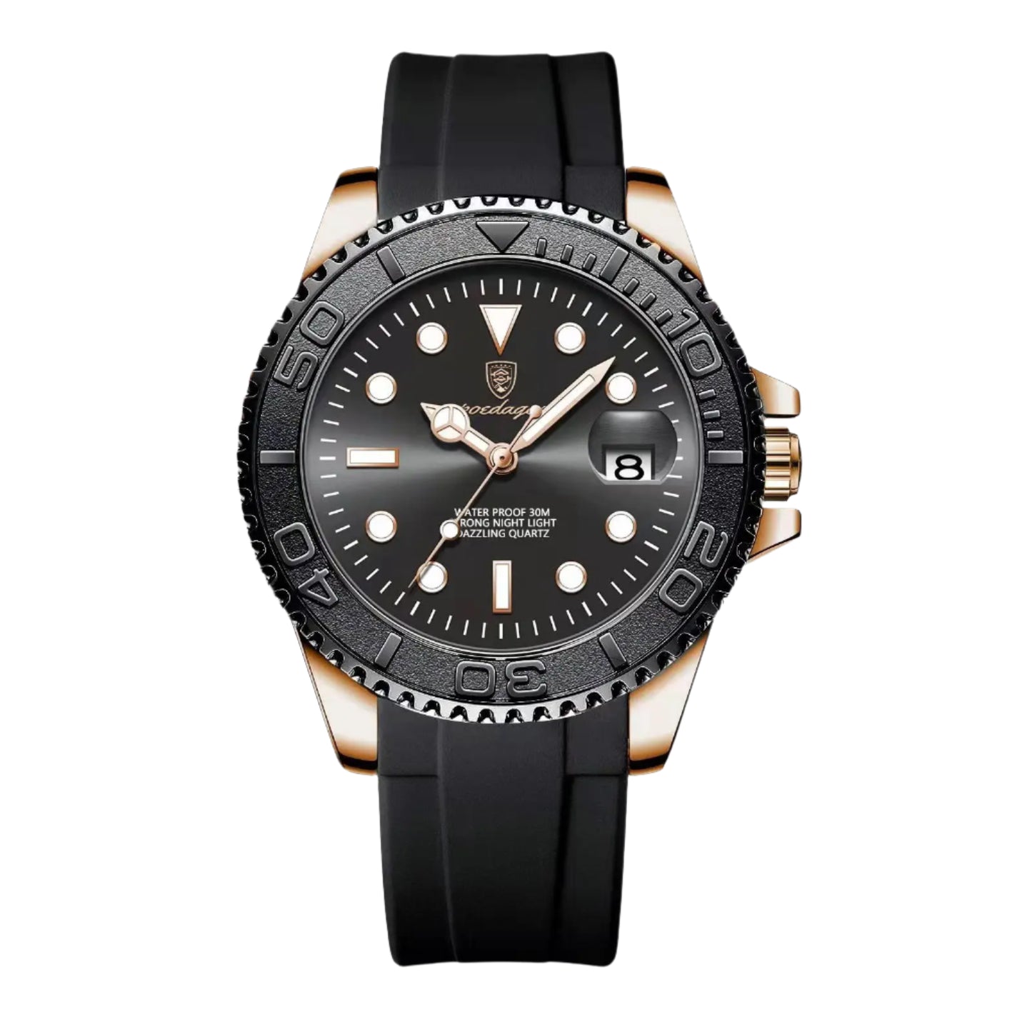 POEDAGAR PO-680 Men's Luxury Stainless Steel Watch.