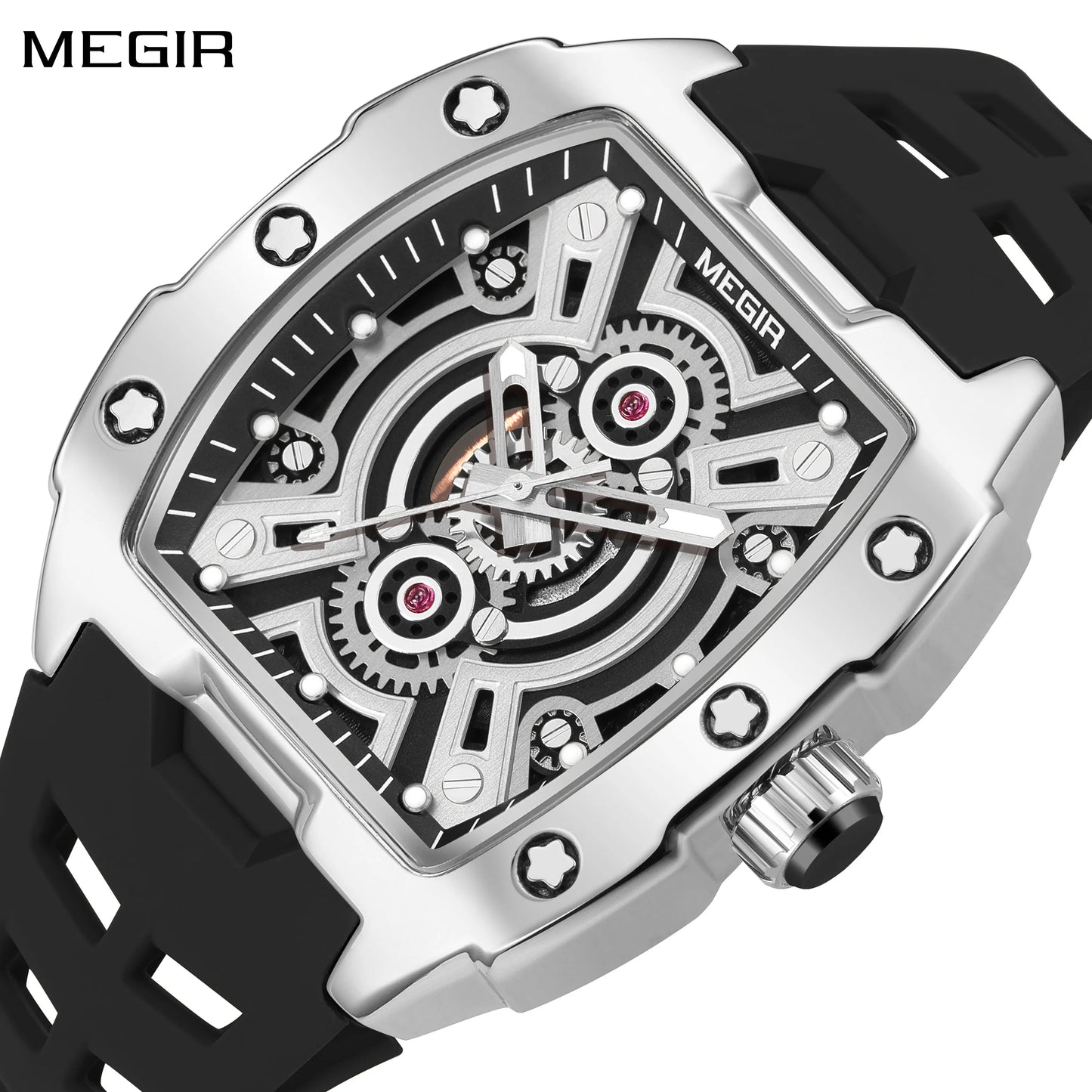 MEGIR 8116 – Sporty Quartz Wristwatch with Stopwatch Feature