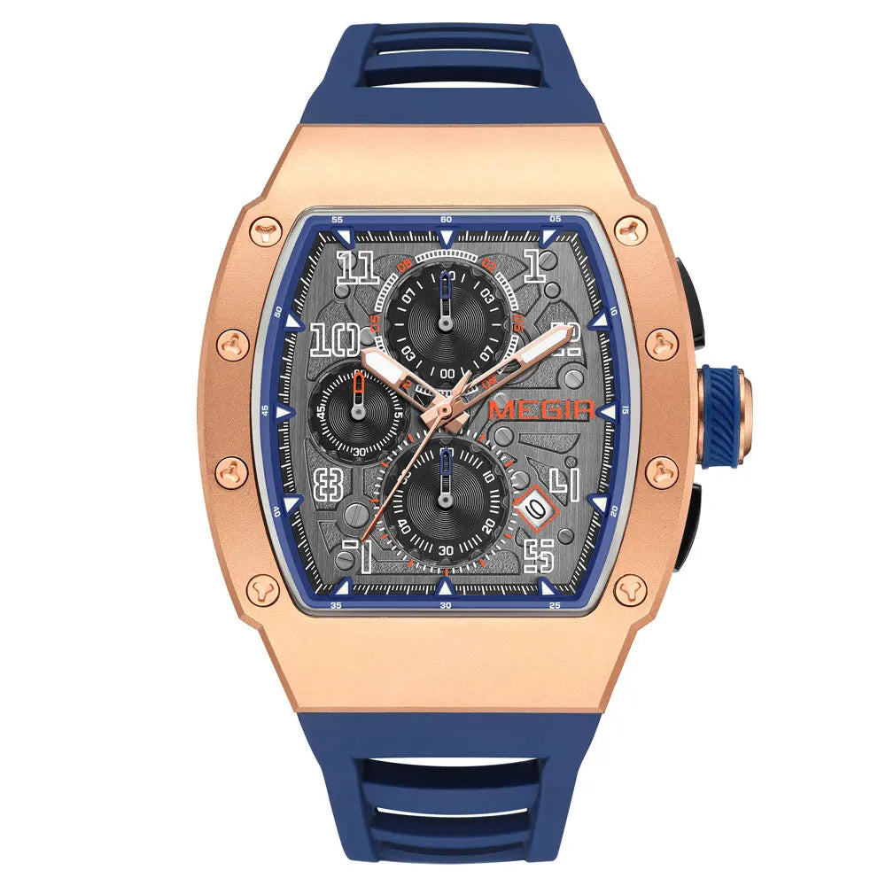 MEGIR-8411Chronograph Quartz Watch for Men.