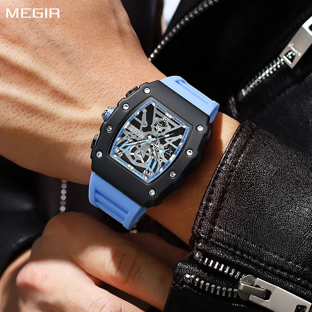 MEGIR 2218 – Sporty Analog-Digital Quartz Wristwatch