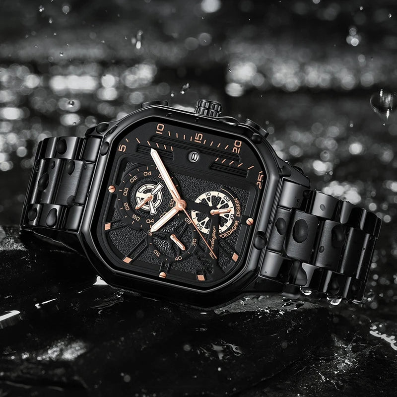 POEDAGAR PO-992 Sports Chronograph Watch.