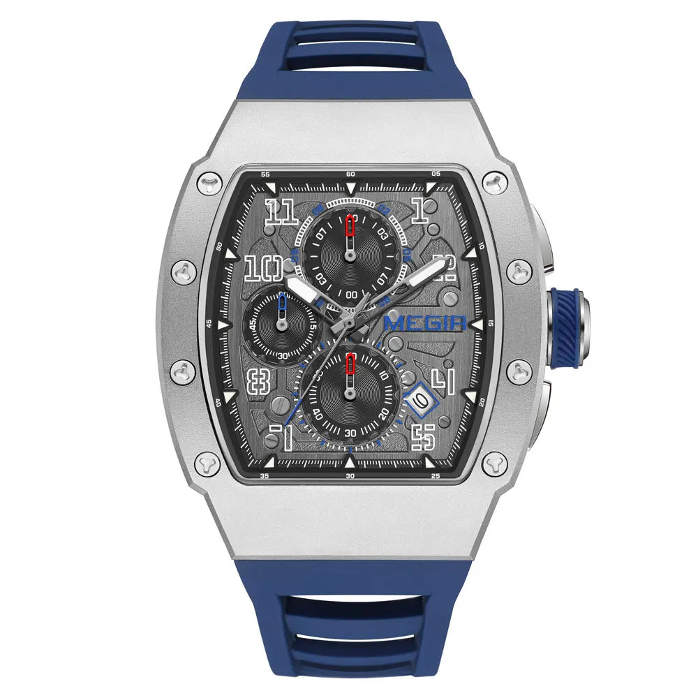 MEGIR-8411Chronograph Quartz Watch for Men.