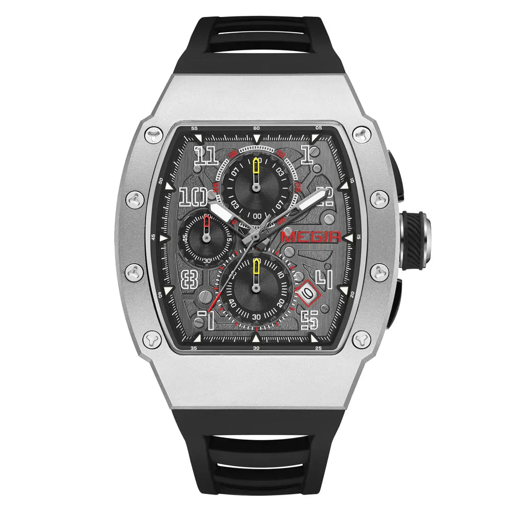 MEGIR-8411Chronograph Quartz Watch for Men.