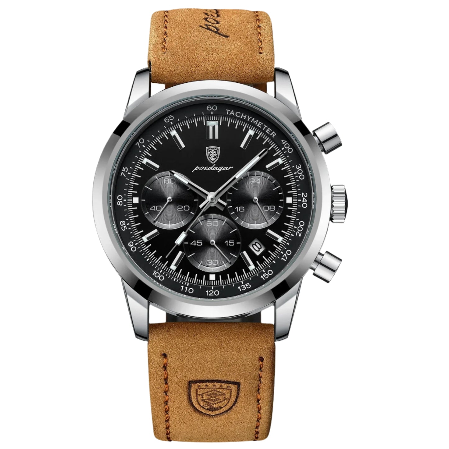 POEDAGAR PO-921-B Luxury Men's Wristwatch