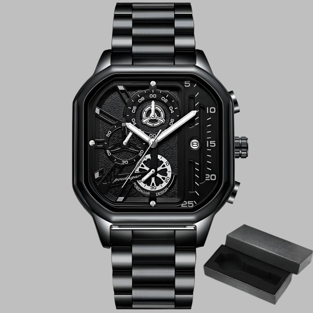 POEDAGAR PO-992 Sports Chronograph Watch.